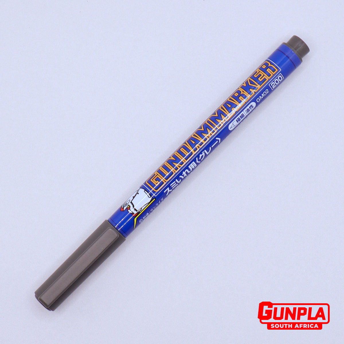 Gundam Marker GM02 Gray Fine-tip (For Panel Lining), GUNPLA SA