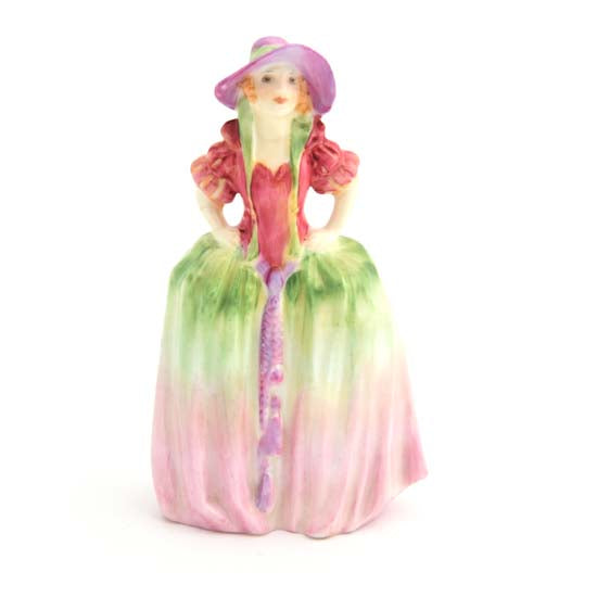 Royal Doulton Crinoline Lady Miniature Figurine - Royal Doulton - Ceramics