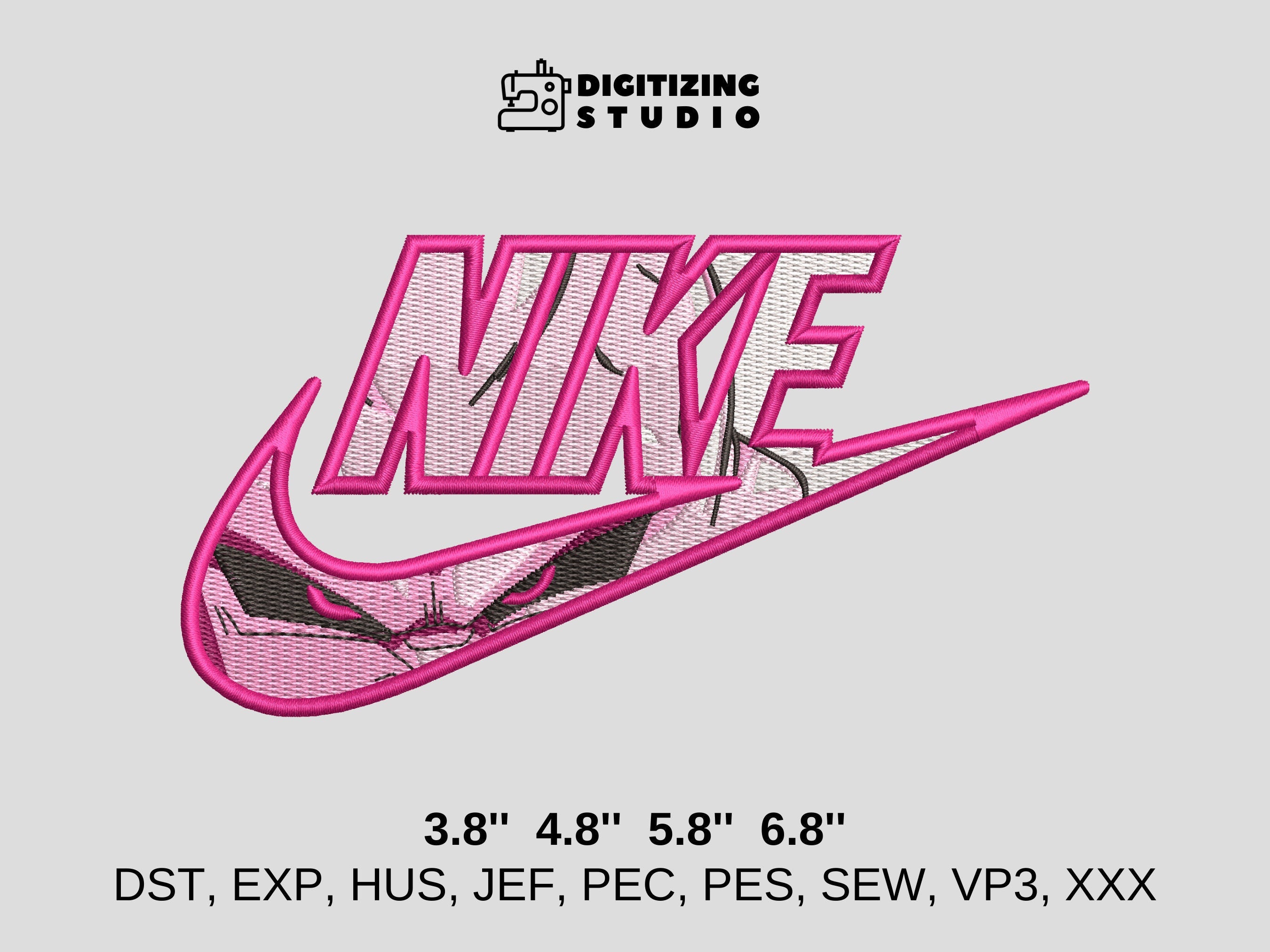 Nike hearts Embroidery Design, Custom love logo Swoosh Desig - Inspire  Uplift