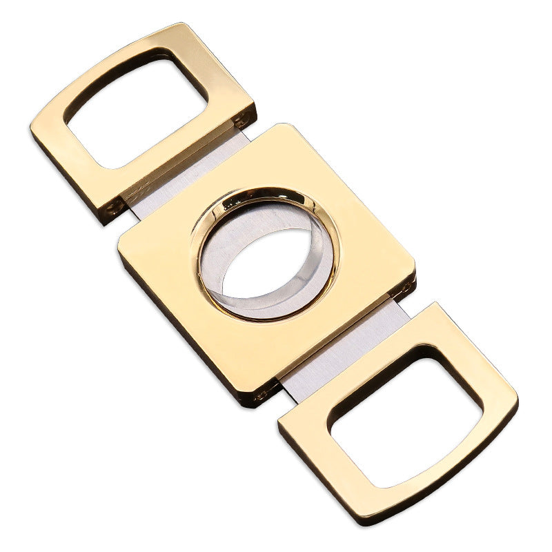 Gold Plated Stainless Steel Cigar Cutter