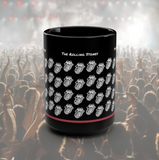 black rolling stones coffee mug