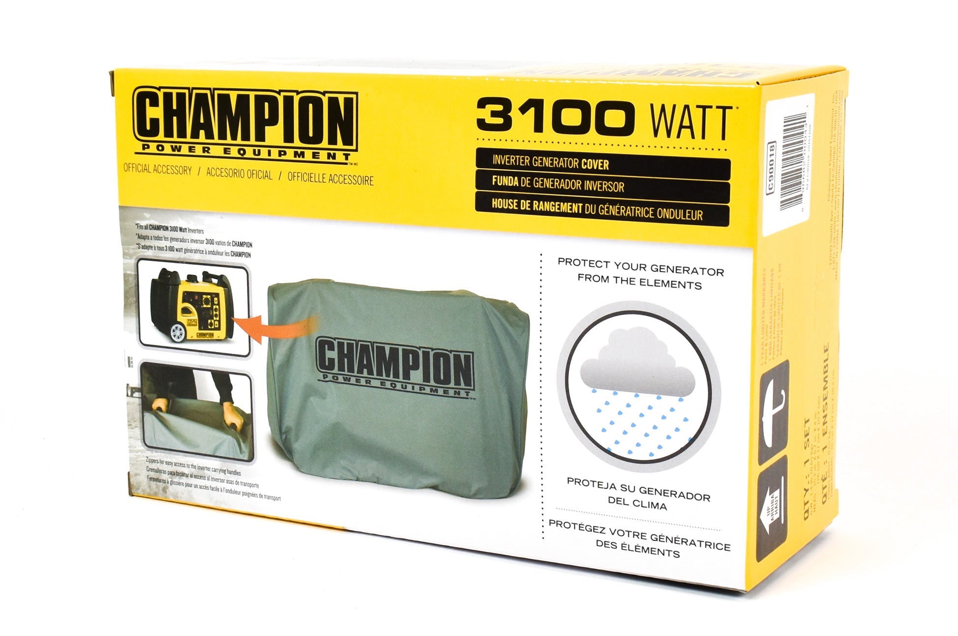 All Weather Cover for 3000 Watt Inverter Generator - Champion Power Equipment EU product image