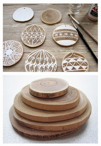 wood cookies 