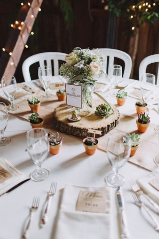 wood cookie on table