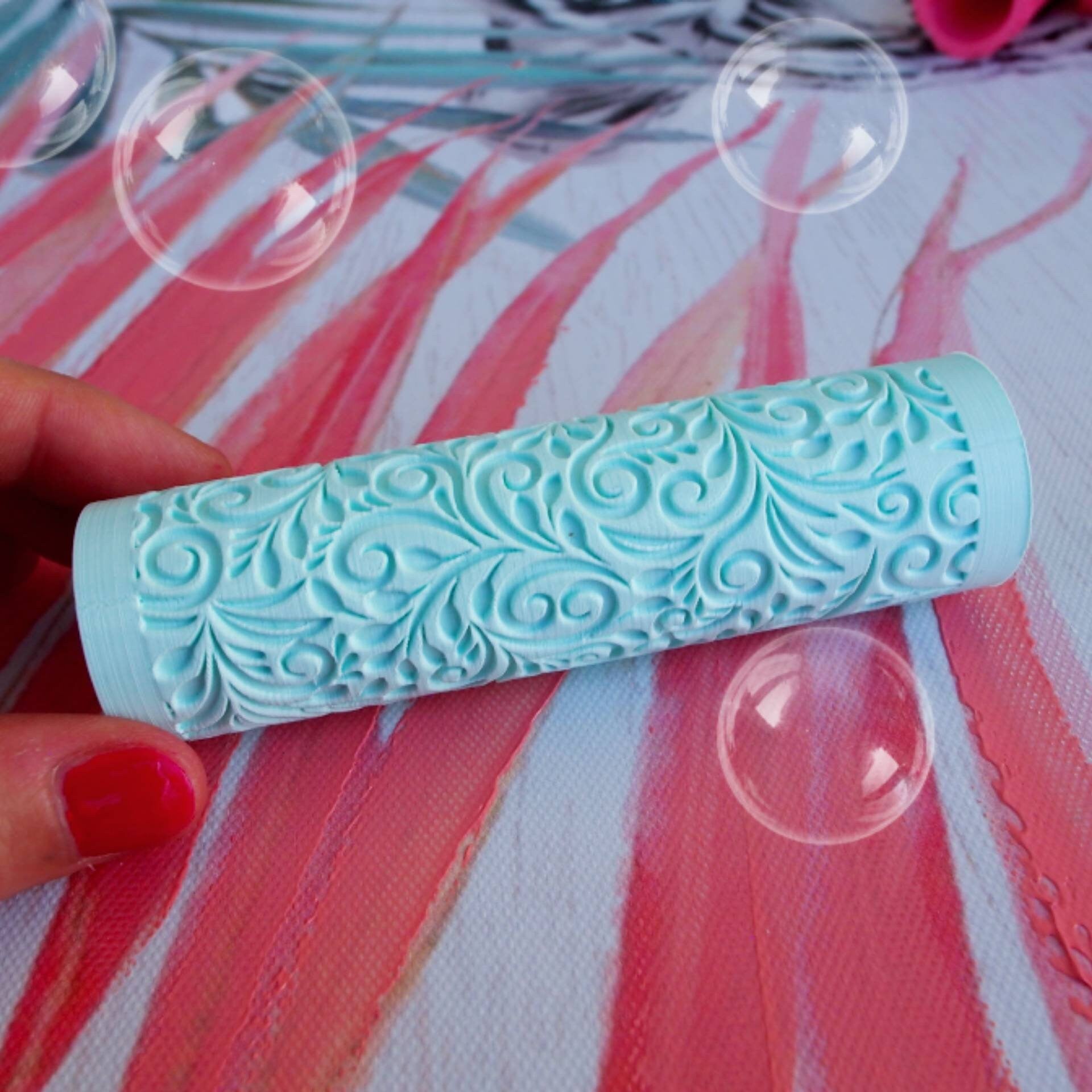 Daisies Clay Texture Roller – BabylonCutters