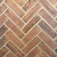 Herringbone brick slip pattern