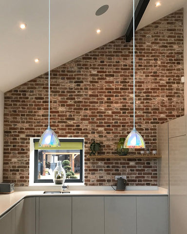 Flemish bond brick slips