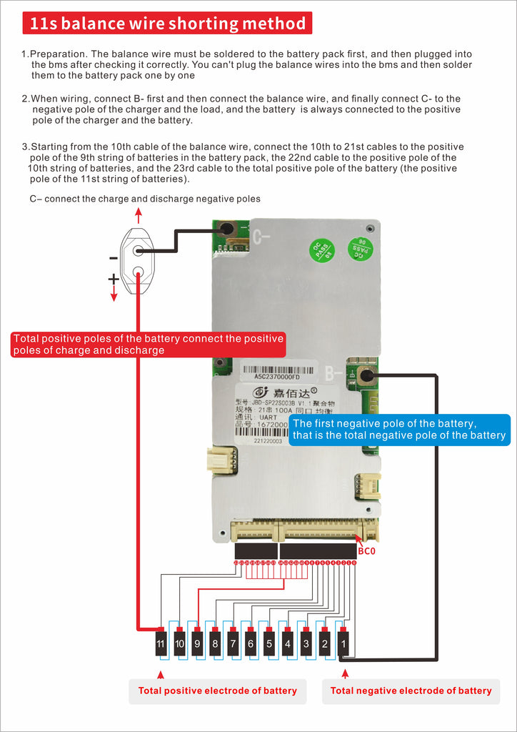 sp22s003b bms 11s wiring diagram