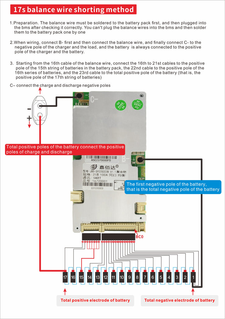 sp22s003b bms 17s wiring diagram