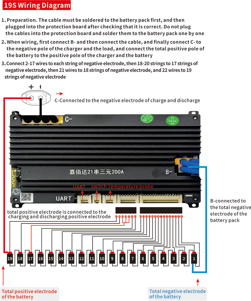jbd sp21s001 smart bms 20s wiring diagram