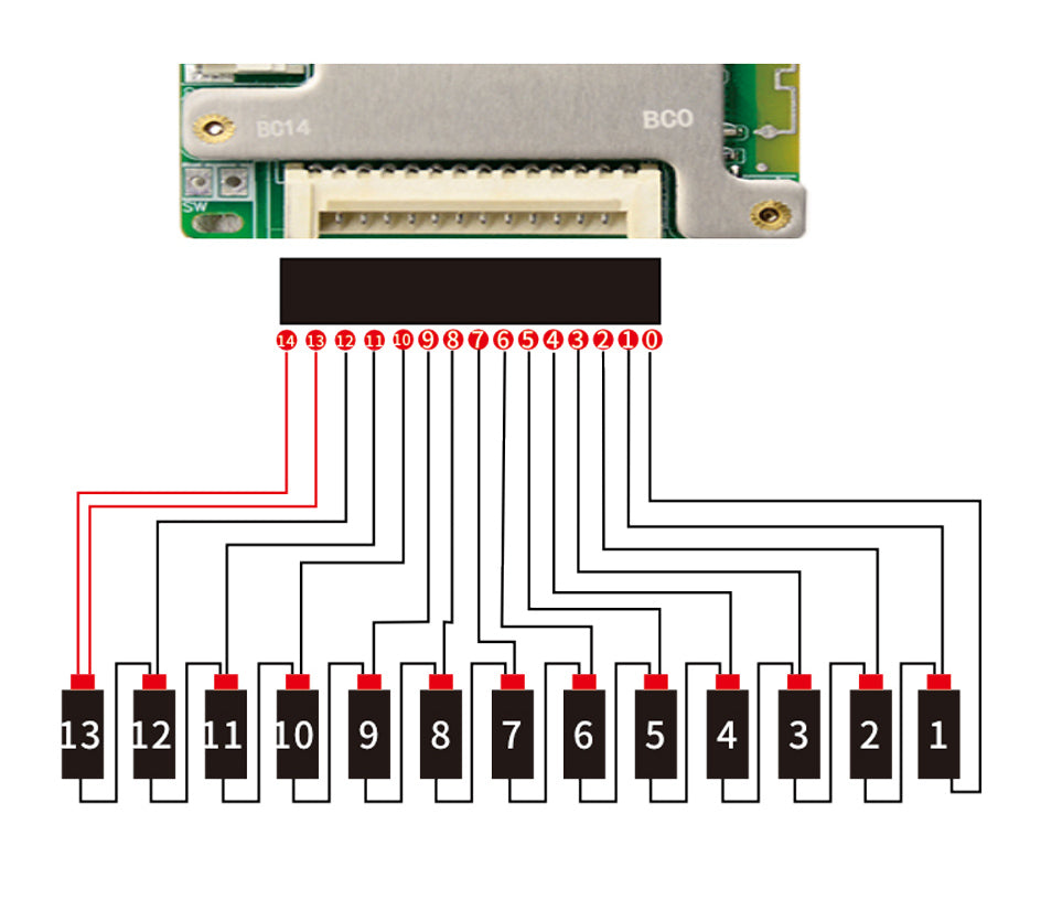 jiabaida sp14s004 bms 13s wiring diagram