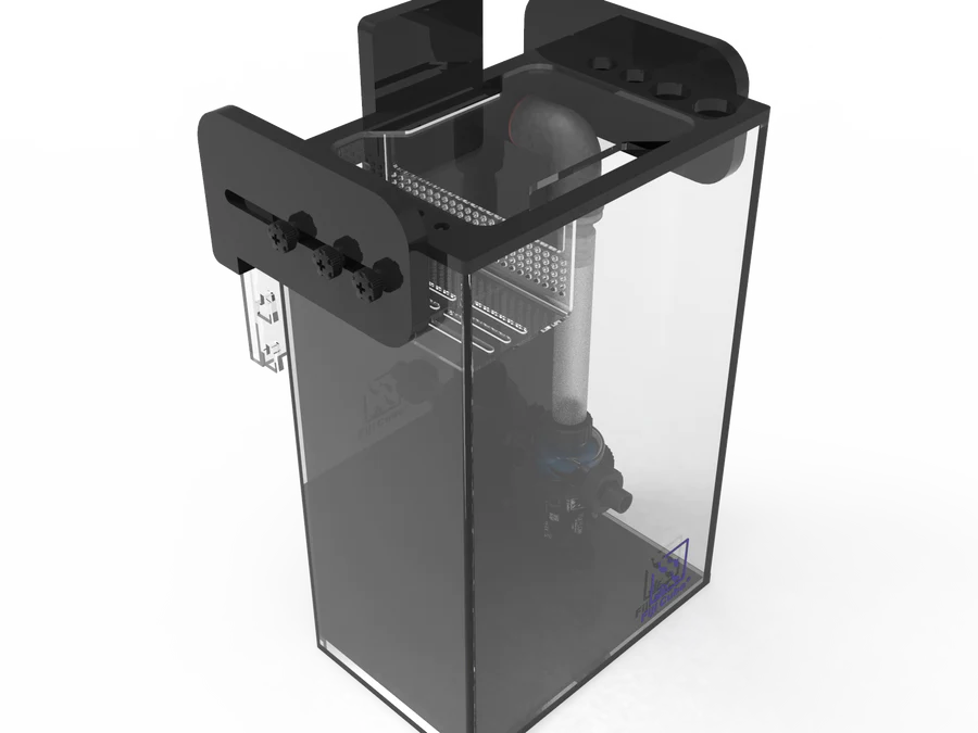 Fiji Cube Low Profile External Overflow Box - 400 GPH