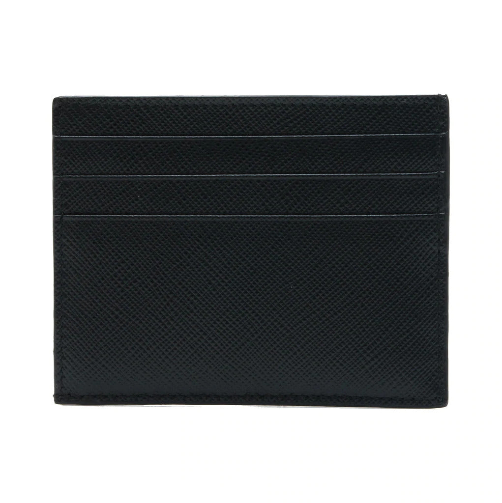 PRADA Saffiano Leather Card Holder, Nero, 2MC223053-F0002 – Premium Outlet  Market