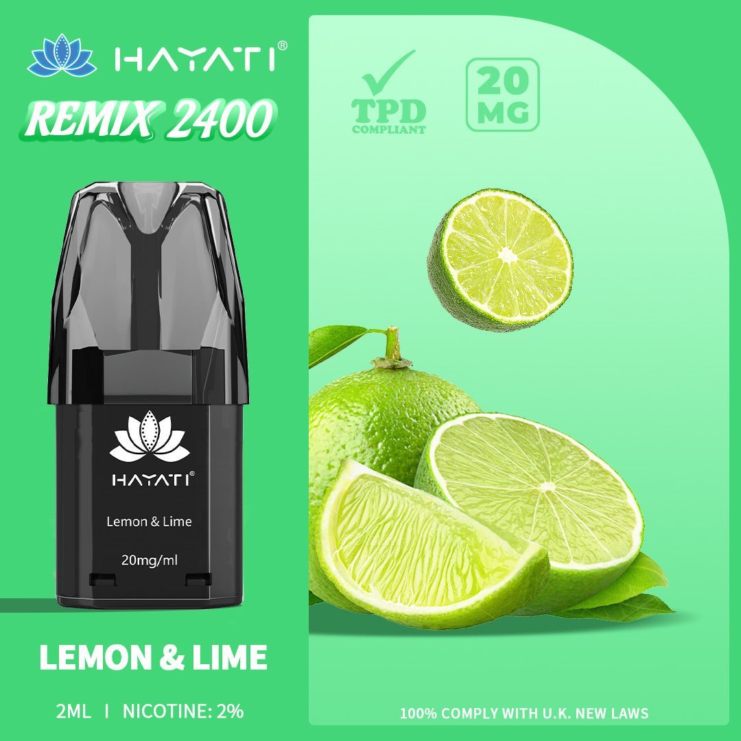 Hayati - Hayati Remix 2400 Puffs Replacement Pods - theno1plugshop