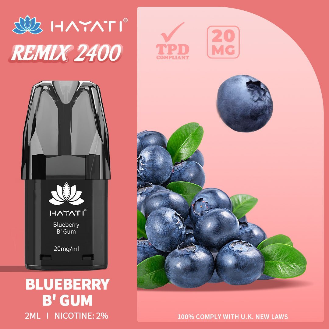 Hayati - Hayati Remix 2400 Puffs Replacement Pods - theno1plugshop