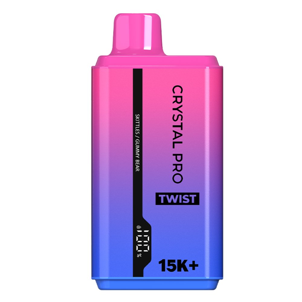 Crystal Pro Twist - The Crystal Pro Twist 15000 Puffs Disposable Vape - theno1plugshop