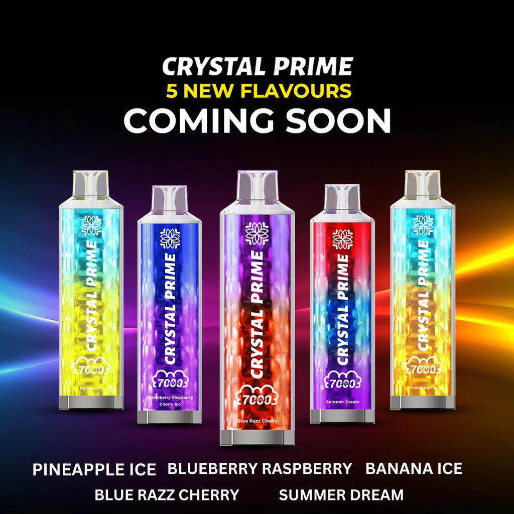 Crystal Prime - 3D Crystal Prime 7000 Disposable Vape Pod (BOX OF 10) - theno1plugshop