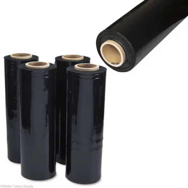 Unbranded - Black or Transparent Wrap - 8 Rolls In Carton - (23 x 400 x200) - theno1plugshop