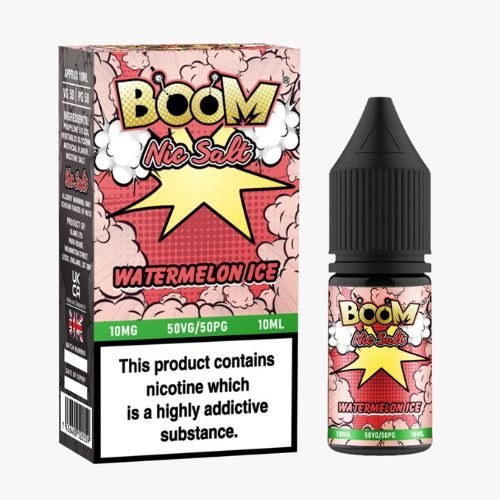 Boom - Boom Nic Salt 10ml E-Liquids - Pack Of 5 - theno1plugshop