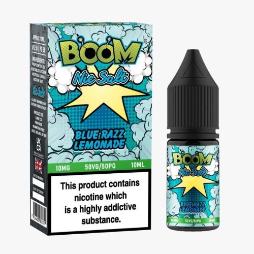 Boom - Boom Nic Salt 10ml E-Liquids - Pack Of 5 - theno1plugshop