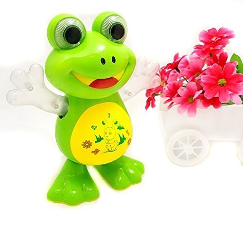 theno1plugshop - Dancing Frog Toy With Music & Lights - theno1plugshop