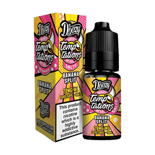 Doozy Vape Co - Doozy Temptation Nic Salt 10ml E-Liquids Box of 10 - theno1plugshop