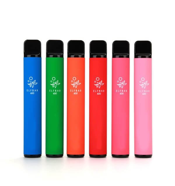 ELF BAR - Elf Bar 600 - ZERO NICOTINE- Disposable Vape Pod -0mg - Box of 10 - theno1plugshop