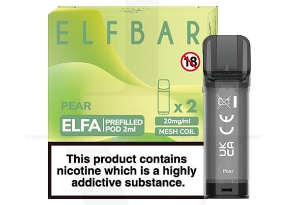 ELF BAR - Elf Bar Elfa Replacement Pods Box of 10 - theno1plugshop