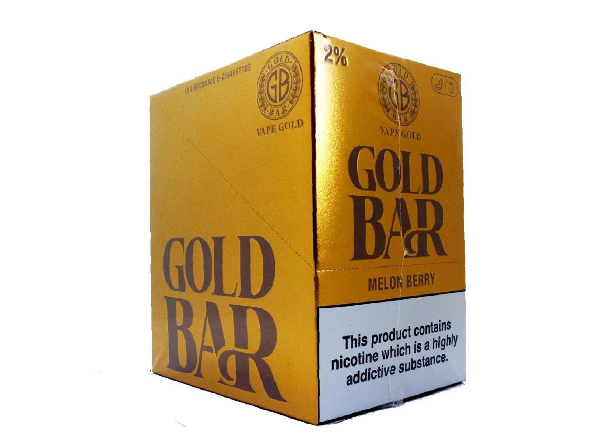 Gold Bar - Gold Bar 600 Disposable Vape Pod (BOX OF 10) - theno1plugshop