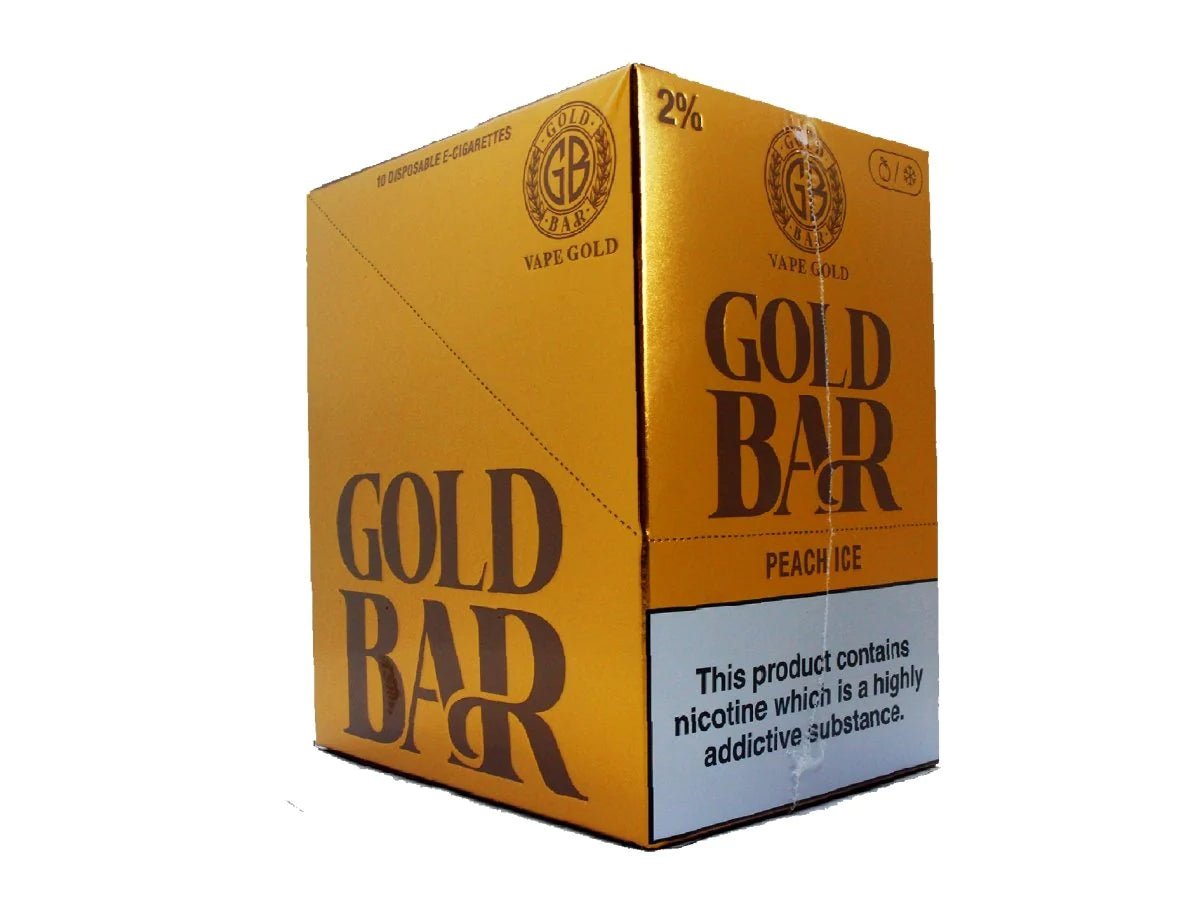 Gold Bar - Gold Bar 600 Disposable Vape Pod (BOX OF 10) - theno1plugshop