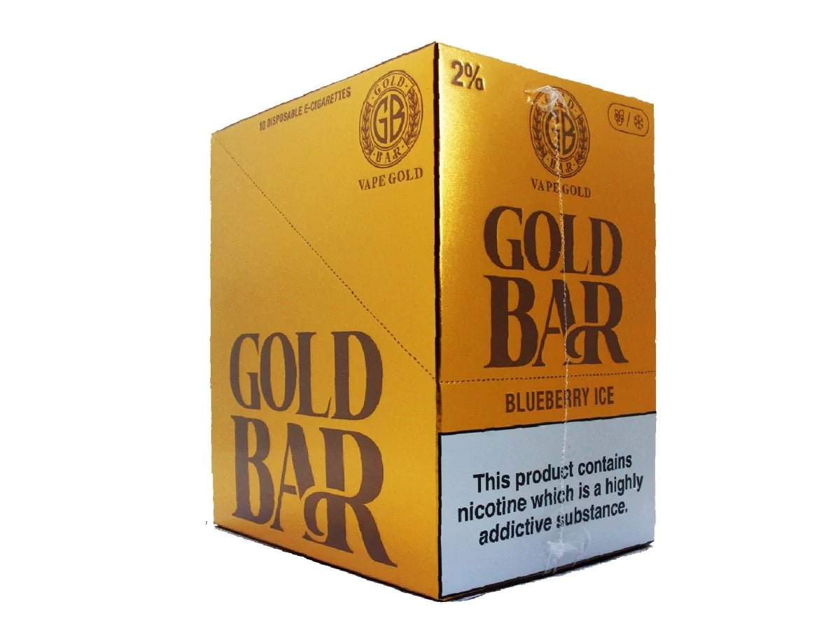 Gold Bar - Gold Bar 600 Disposable Vape Pod (BOX OF 10) - theno1plugshop