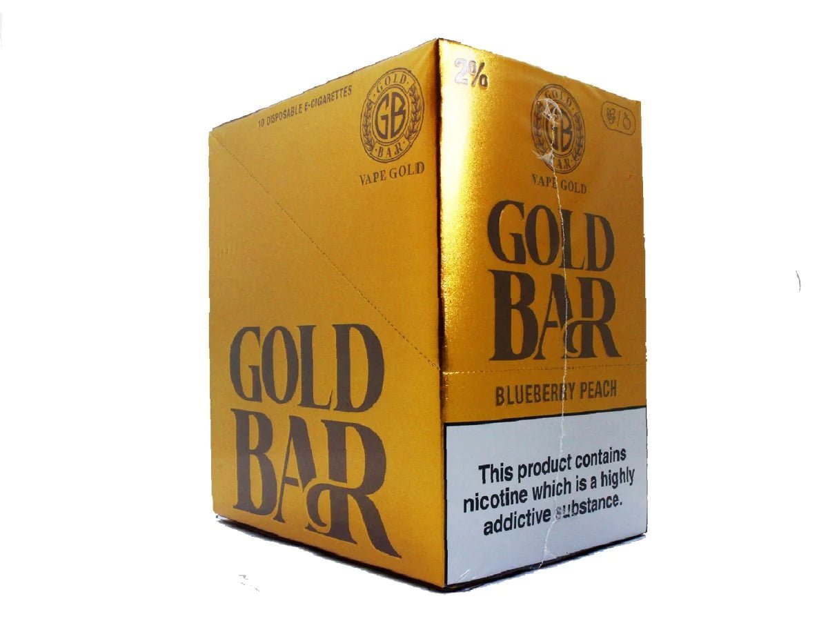 Gold Bar - Gold Bar 600 Disposable Vape Pod (BOX OF 10) - theno1plugshop