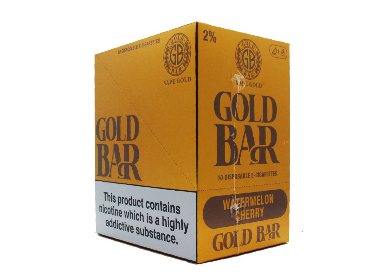 Gold Bar - Gold Bar 600 Disposable Vape Pod (BOX OF 10) - theno1plugshop