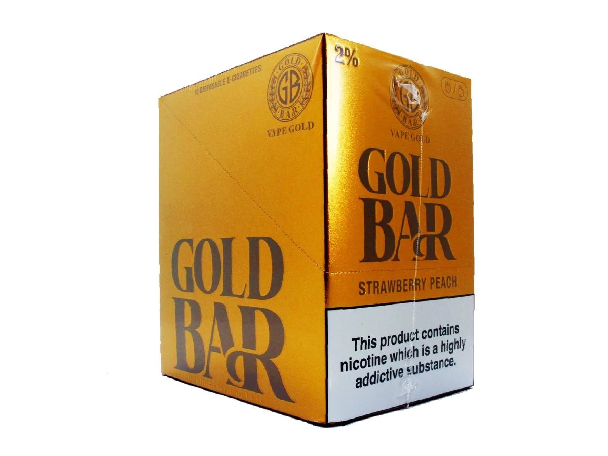 Gold Bar - Gold Bar 600 Disposable Vape Pod (BOX OF 10) - theno1plugshop