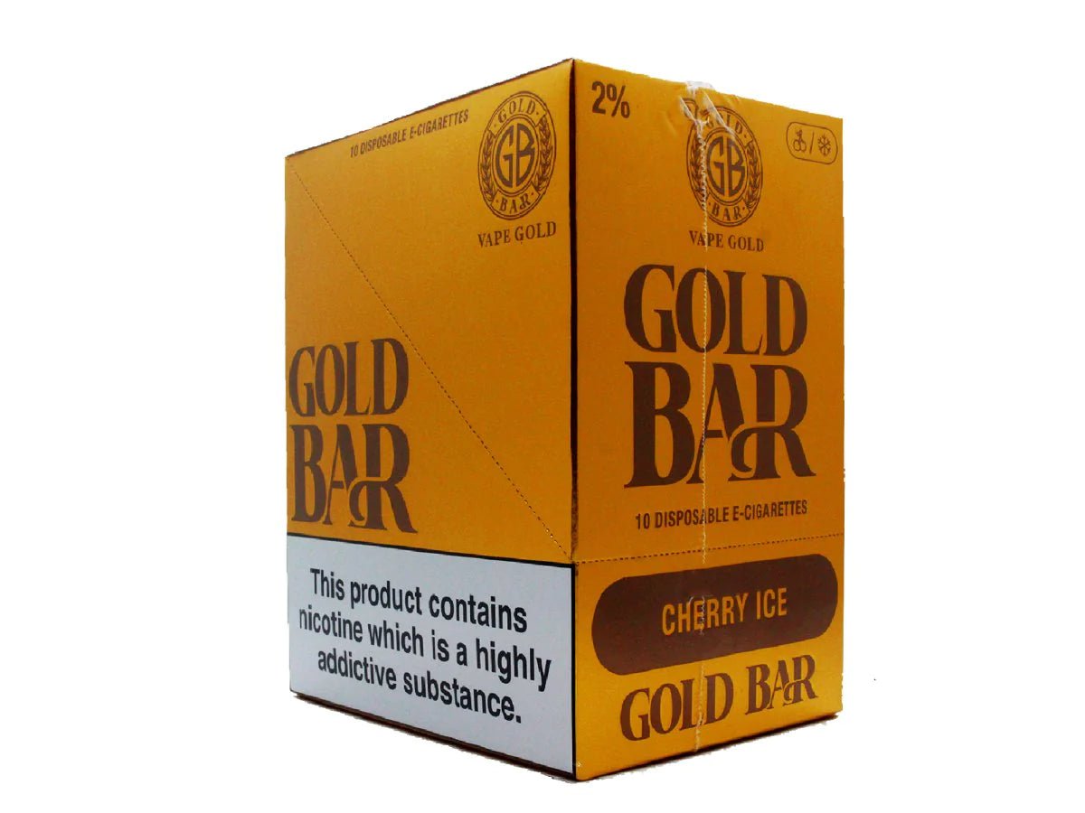 Gold Bar - Gold Bar 600 Disposable Vape Pod (BOX OF 10) - theno1plugshop