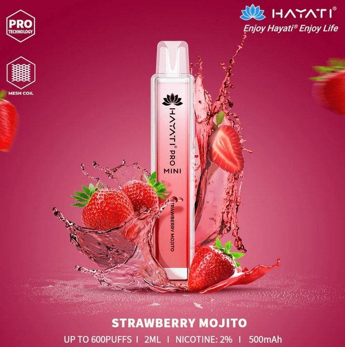 Hayati - Hayati Mini Pro 600 Disposable Vape ( 10 Boxes) 200pcs - theno1plugshop