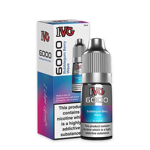 Ivg - IVG 6000 Nic Salt 10ml Bottle Box of 10 - theno1plugshop