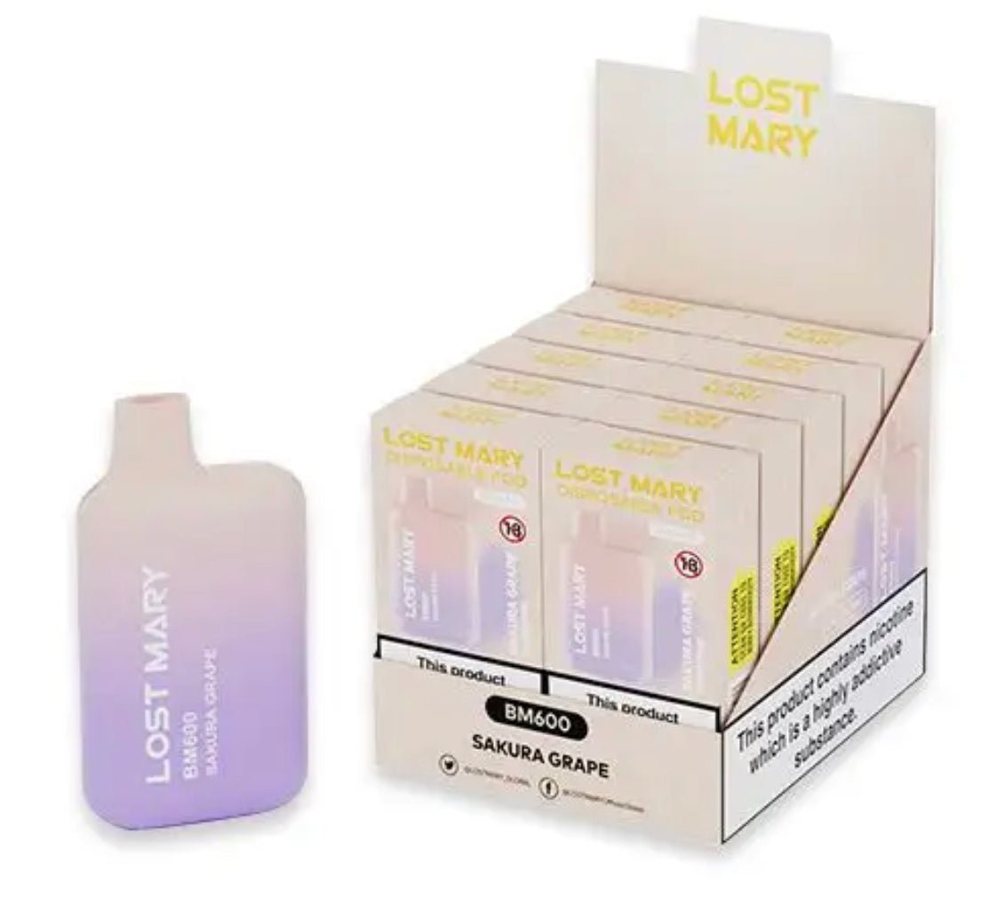 Lost Mary - Lost Mary BM600 Disposable Vape Pod Box of 10 - theno1plugshop