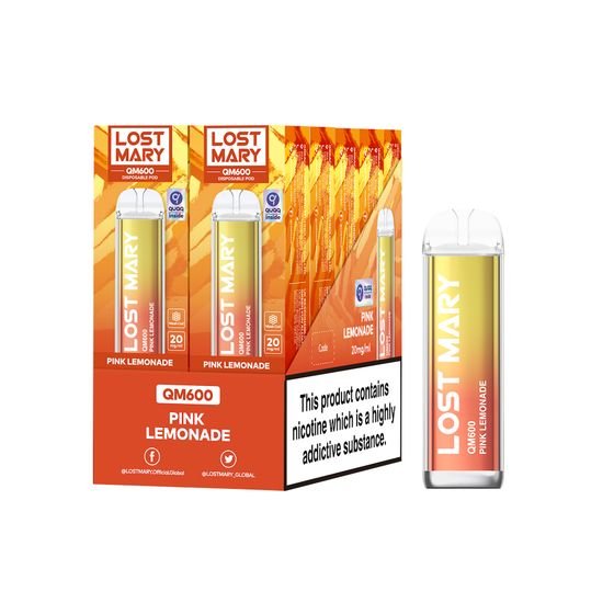 Lost Mary - Lost Mary QM600 Disposable Vape Pod Box of 10 - theno1plugshop