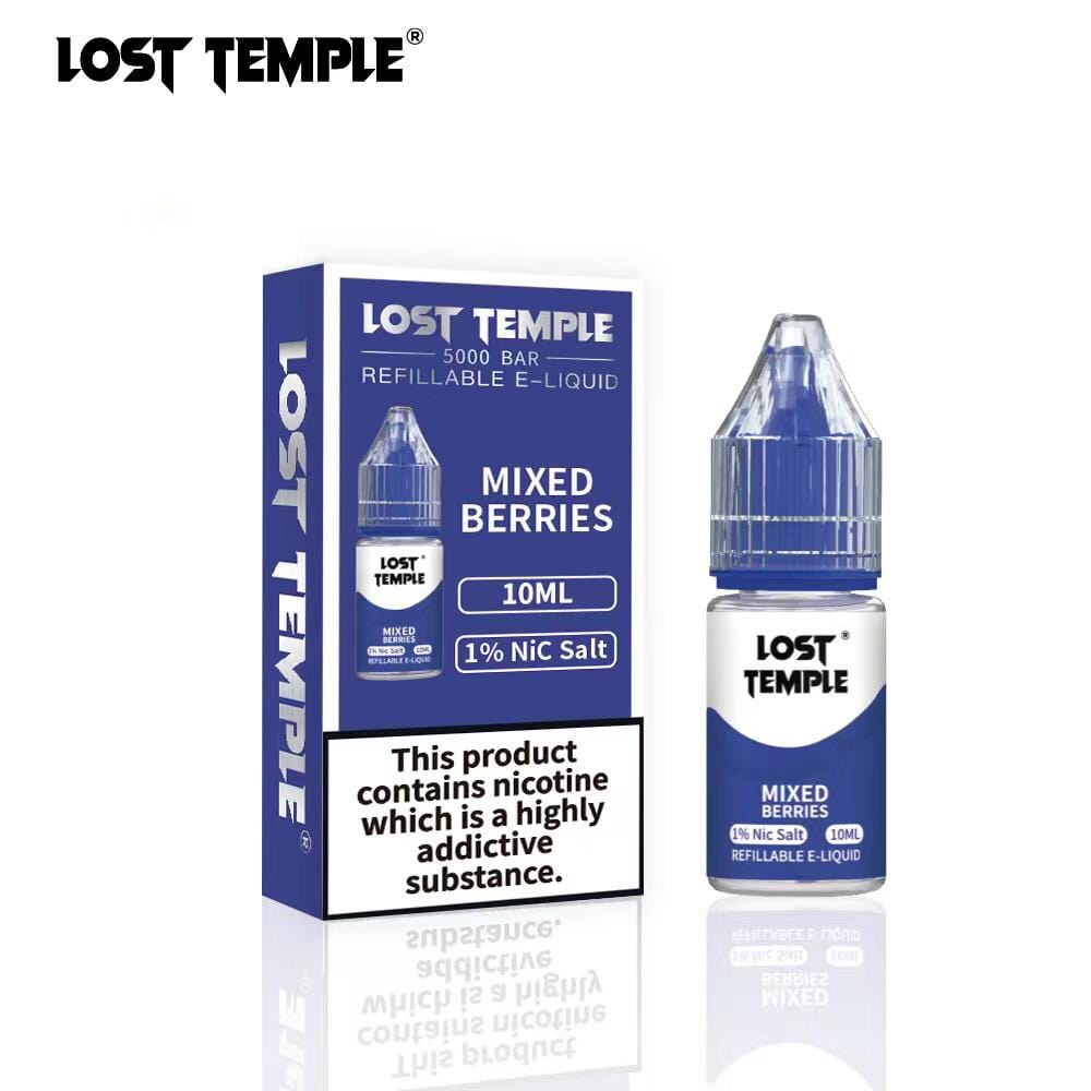 Lost Temple - Lost Temple Nic Salts 10ml - Box of 10 - theno1plugshop