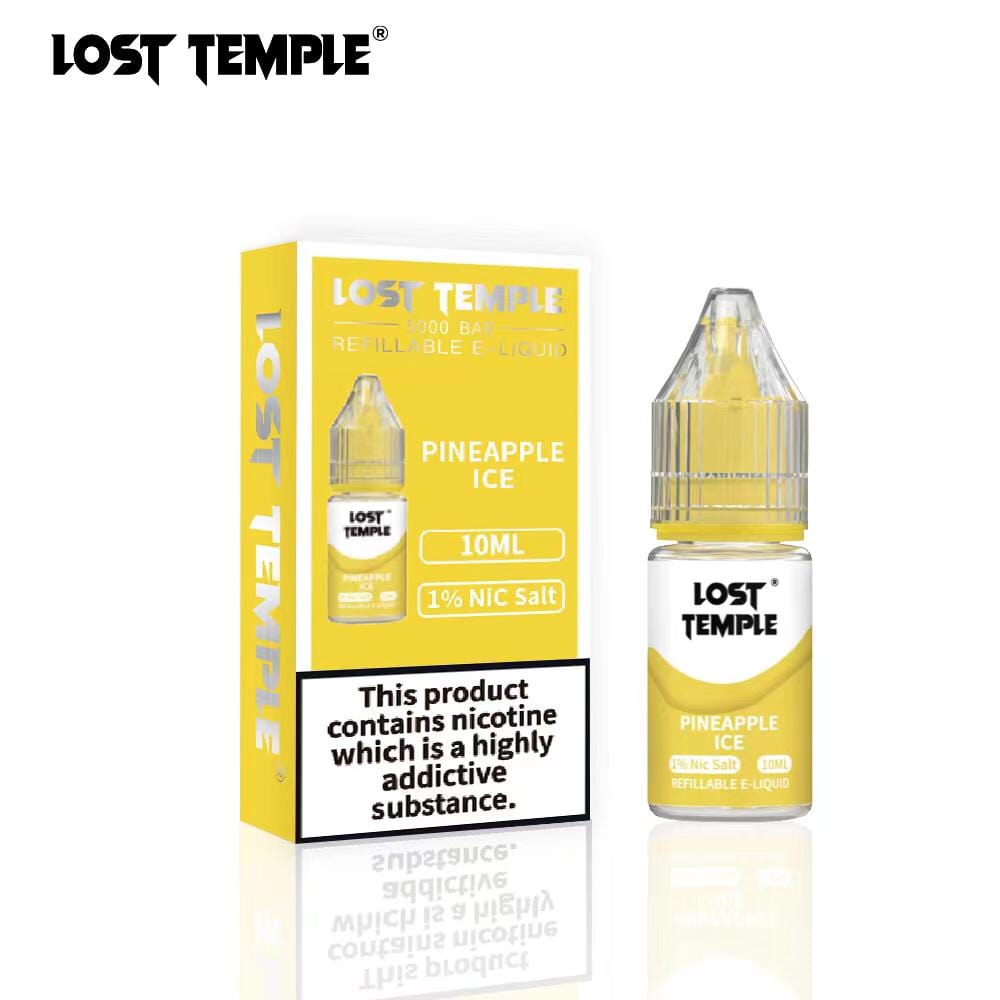 Lost Temple - Lost Temple Nic Salts 10ml - Box of 10 - theno1plugshop