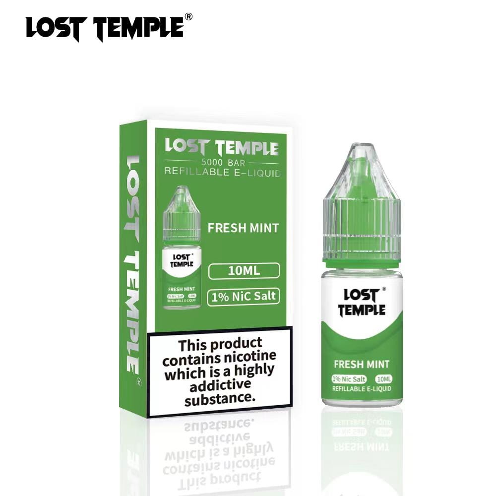 Lost Temple - Lost Temple Nic Salts 10ml - Box of 10 - theno1plugshop