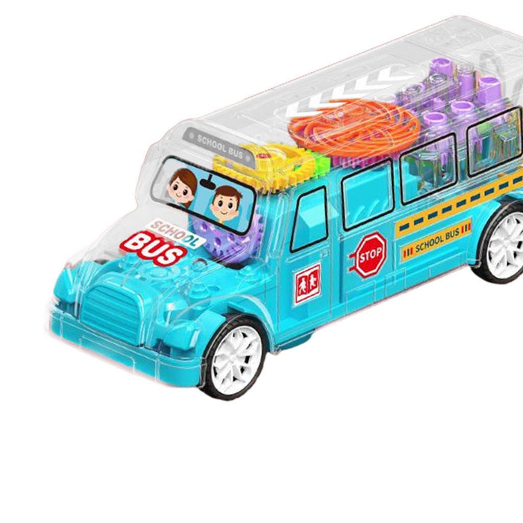 theno1plugshop - Multicolour Musical School Bus Toy - theno1plugshop