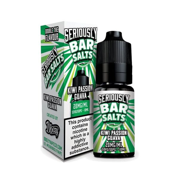 Doozy Vape Co - Seriously Bar Salt 10ml E-liquids Nic Salts - Box of 10 - theno1plugshop