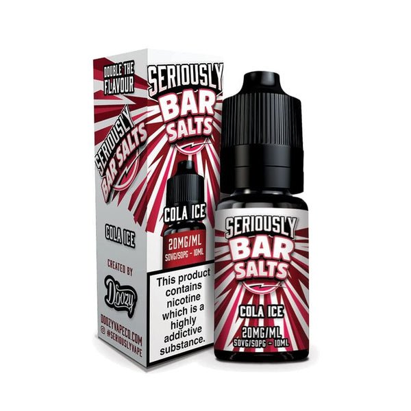 Doozy Vape Co - Seriously Bar Salt 10ml E-liquids Nic Salts - Box of 10 - theno1plugshop