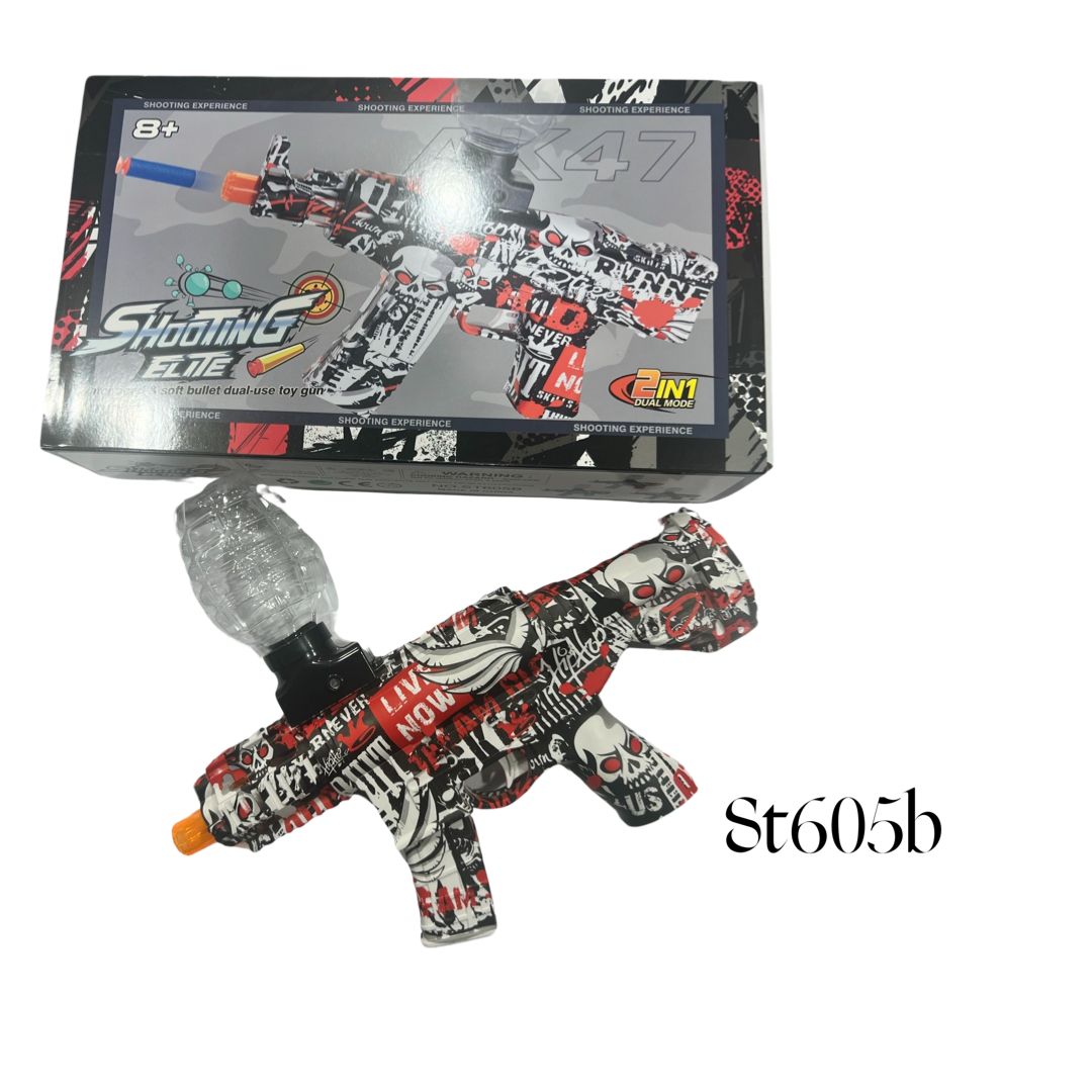 Shooting Elite - ST605B - 2in1 Gel Bal Blaster Gun - theno1plugshop