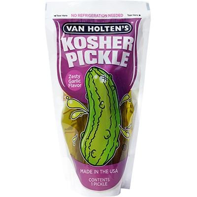 Van Holten's - Van Holten's Pickles - Pickle-In-A-Pouch - Box of 12 - theno1plugshop