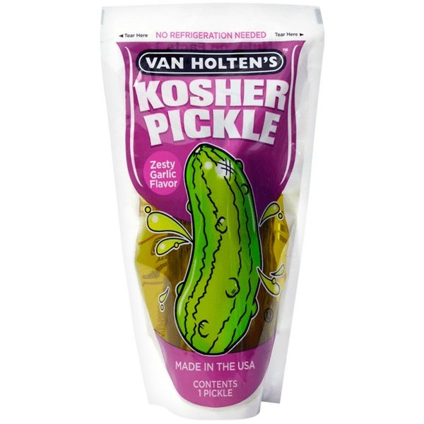 Van Holten's - Van Holten's Pickles - Pickle-In-A-Pouch - Box of 12 - theno1plugshop