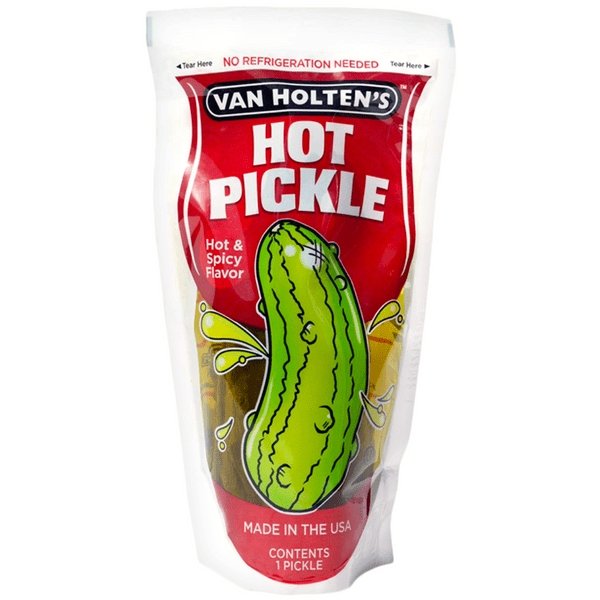 Van Holten's - Van Holten's Pickles - Pickle-In-A-Pouch - Box of 12 - theno1plugshop