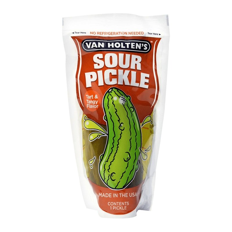 Van Holten's - Van Holten's Pickles - Pickle-In-A-Pouch - Box of 12 - theno1plugshop